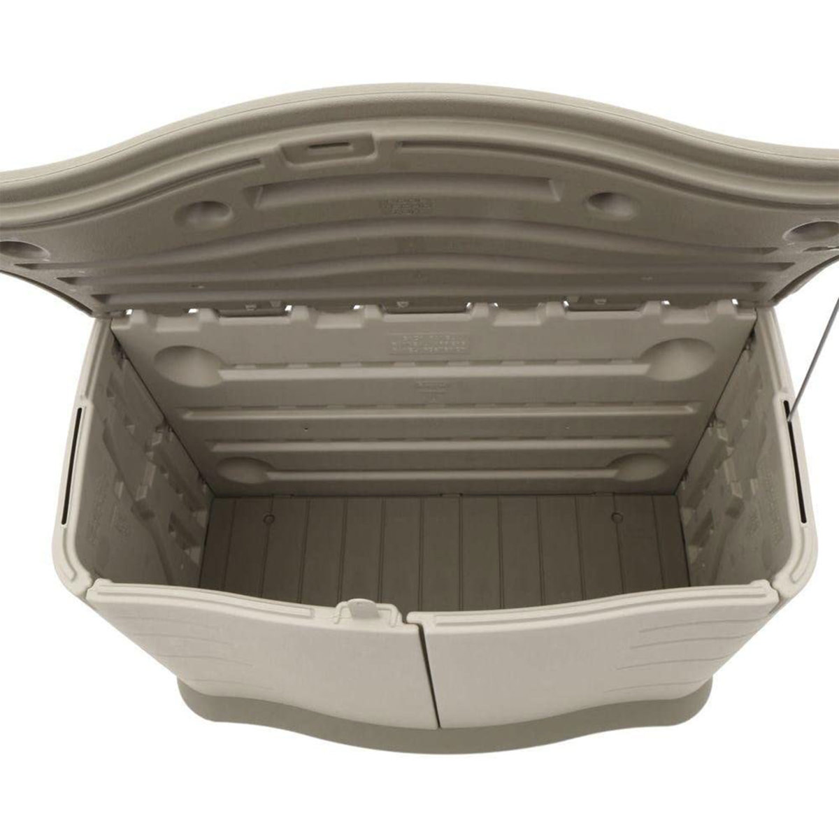 4 ft. W x 2 ft. D Plastic Horizontal Garbage Shed